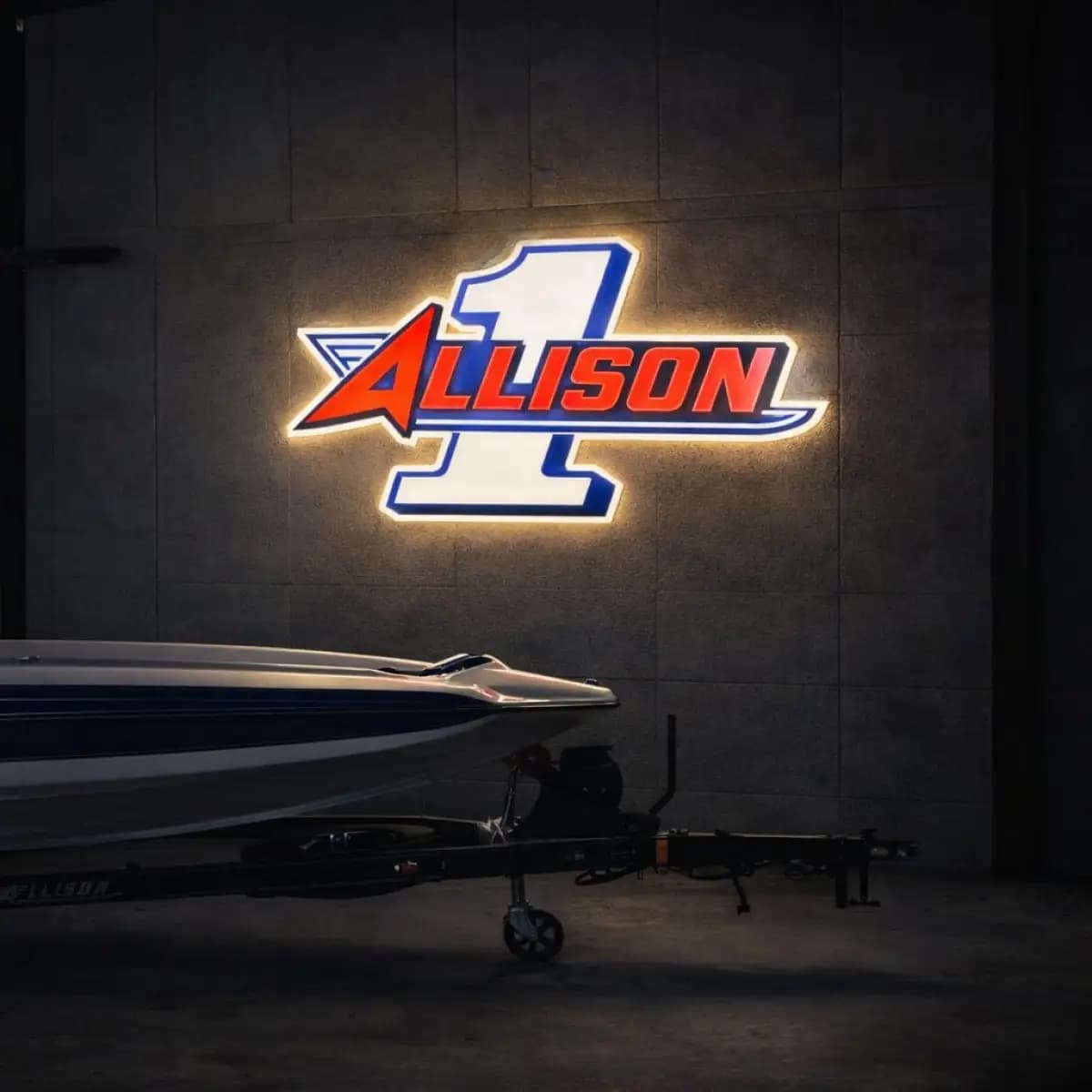 Allison LED 1 - Custom LED Neon Logo Sign