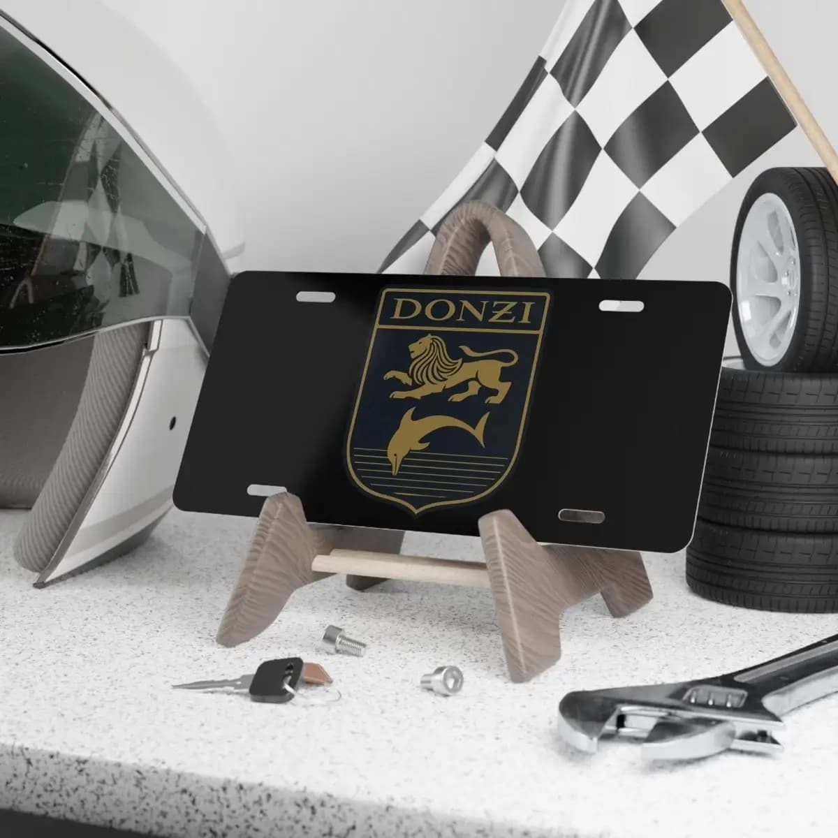 donzi License Plate 4 - Custom Boat License Plate