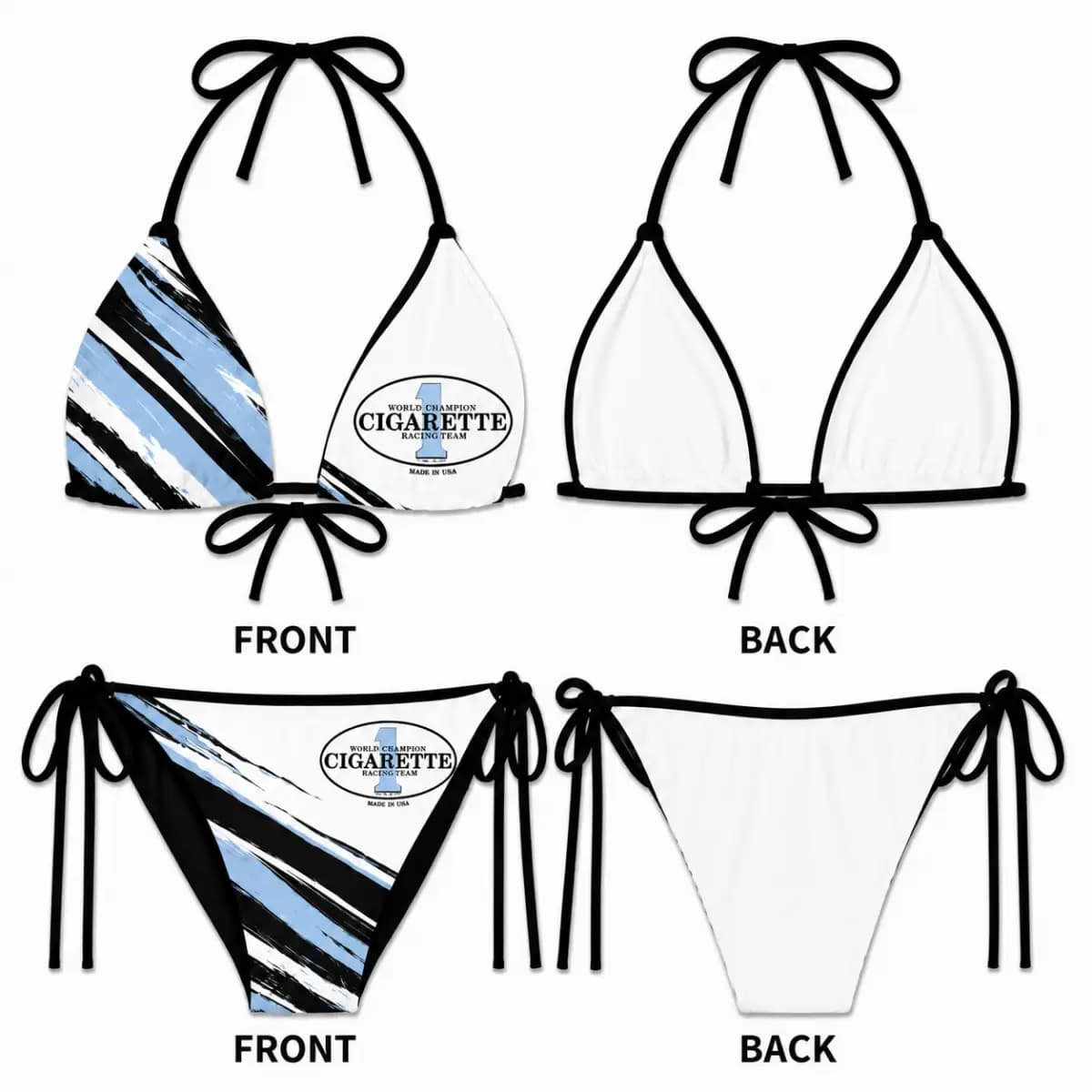 cigarette 105 - Women’s Two-Piece Bikini Set
