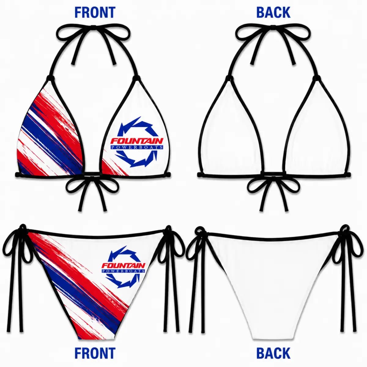 fountain 112 - Women’s Two-Piece Bikini Set