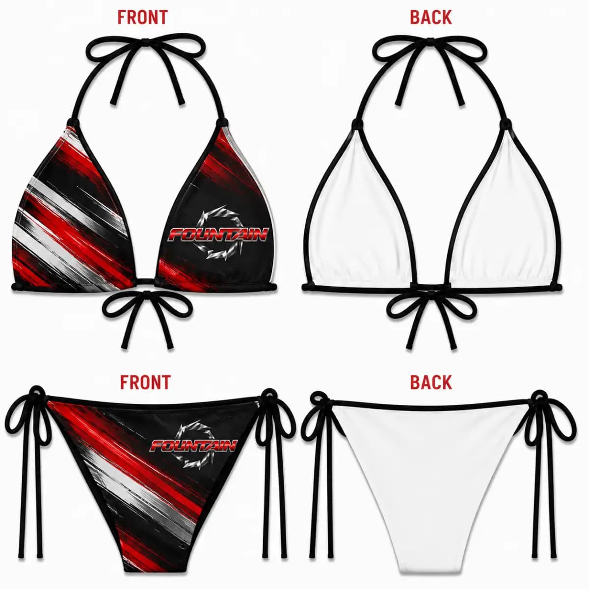 fountain 118 - Women’s Two-Piece Bikini Set
