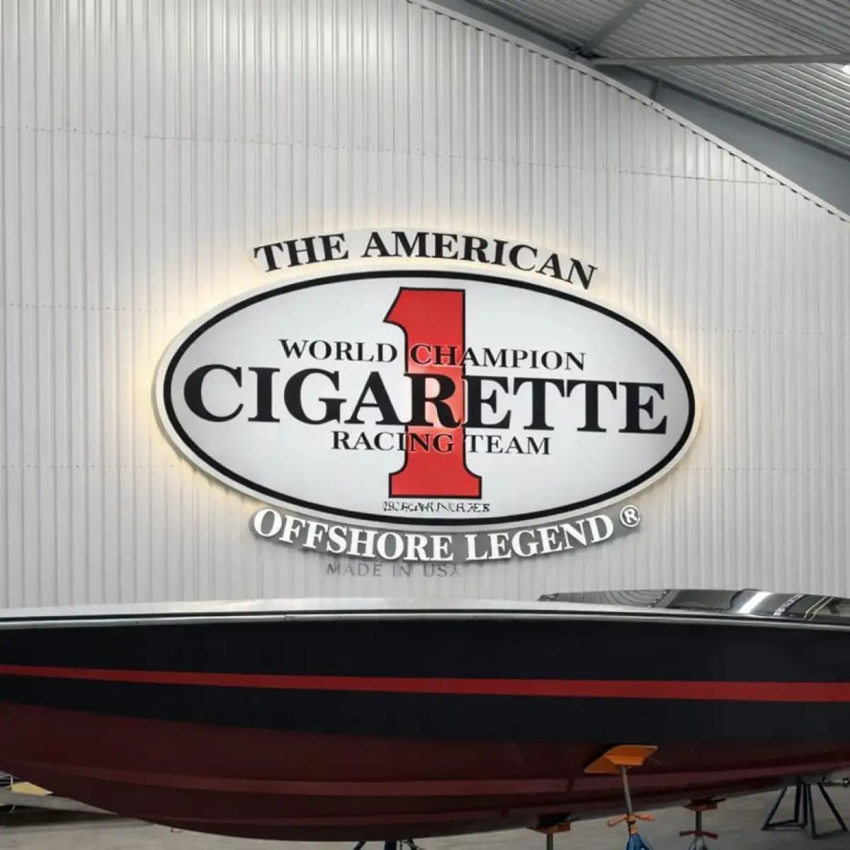 Cigarette LED 1 - Custom LED Neon Logo Sign