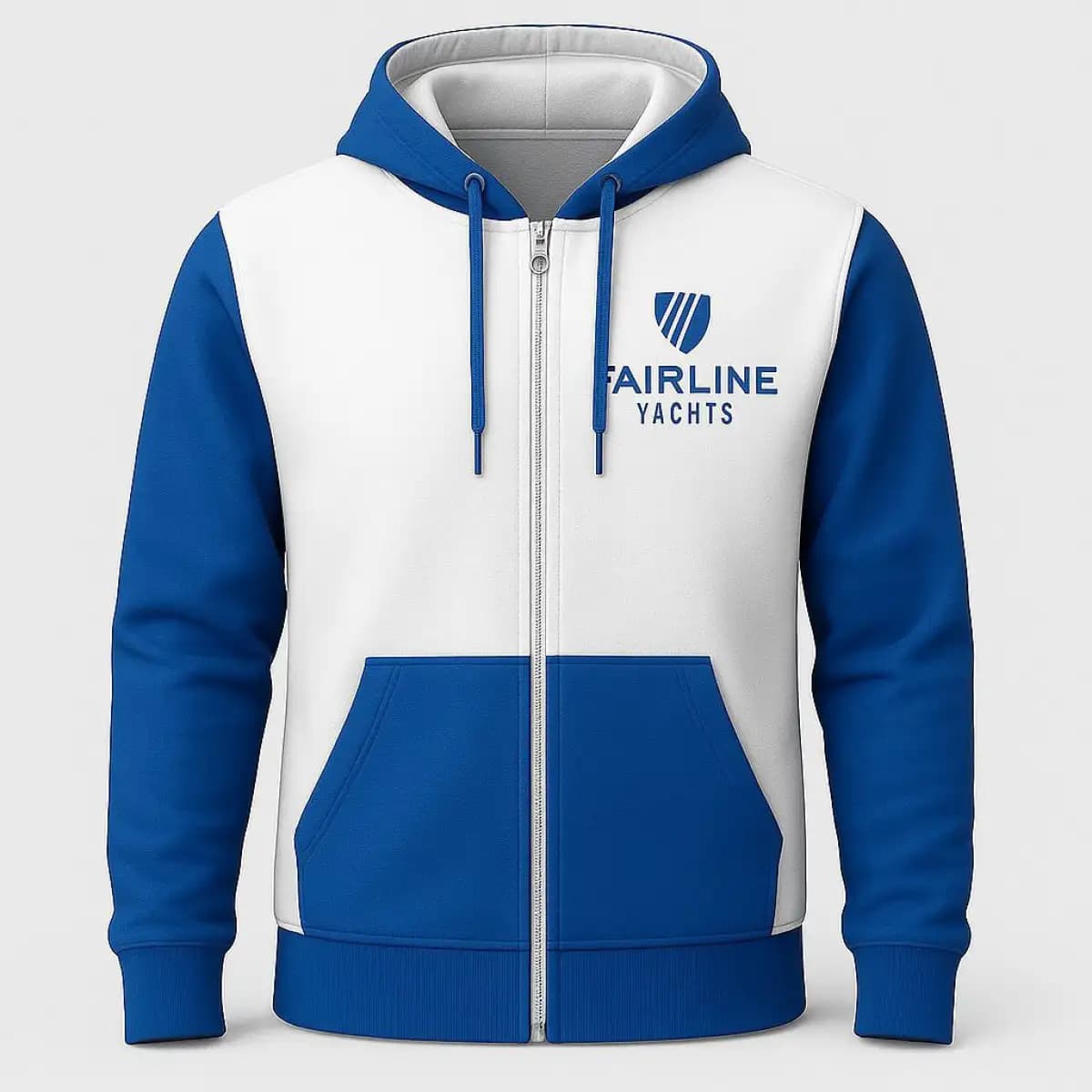 fairline 1 - Man's zip-up Hoodie