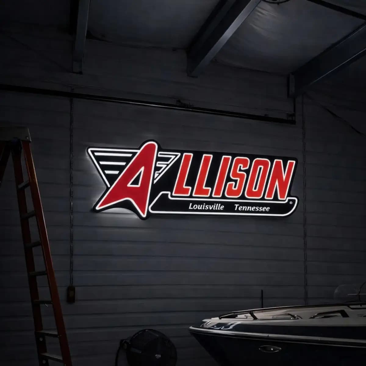 Allison LED 3 - Custom LED Neon Logo Sign