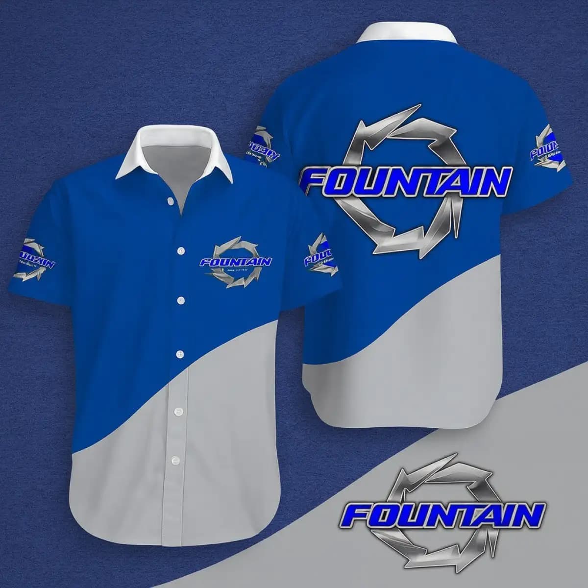 fountain 22 - Premium Hawaiian Shirt