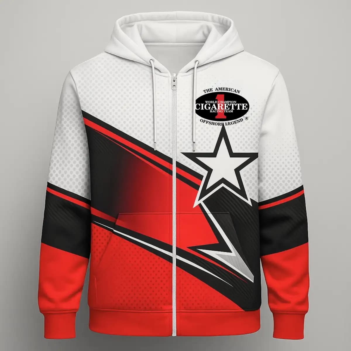 Cigarette 17 - Man's zip-up Hoodie