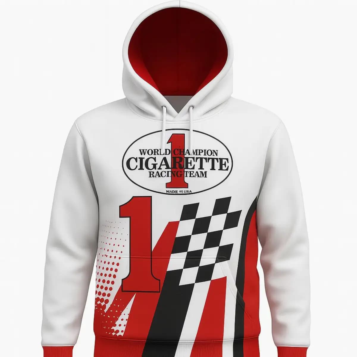 Cigarette 8 - Man's zip-up Hoodie