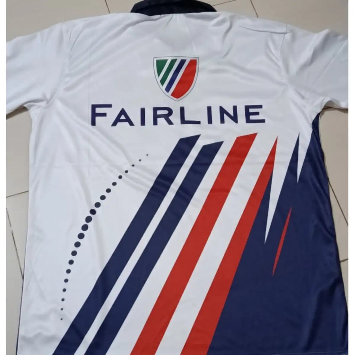 Fairline 8 - Premium Unisex Zip-Up Polo T-Shirt