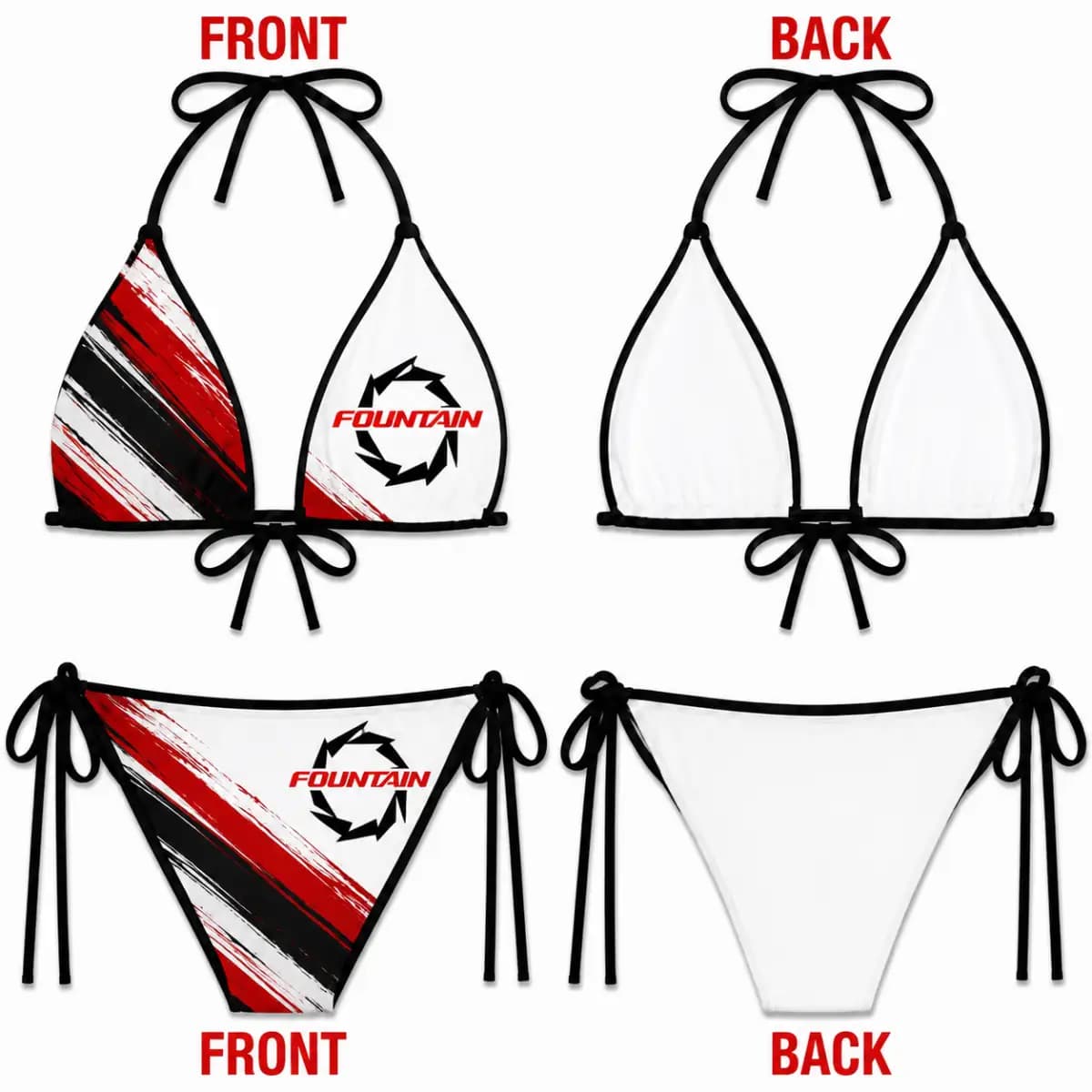 fountain 110 - Women’s Two-Piece Bikini Set