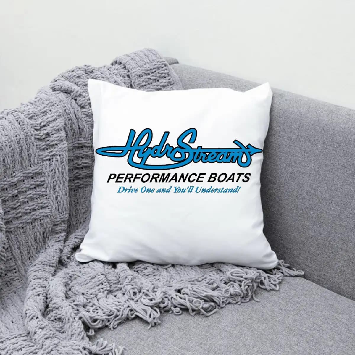 hydrostream 4 - Throw Pillow