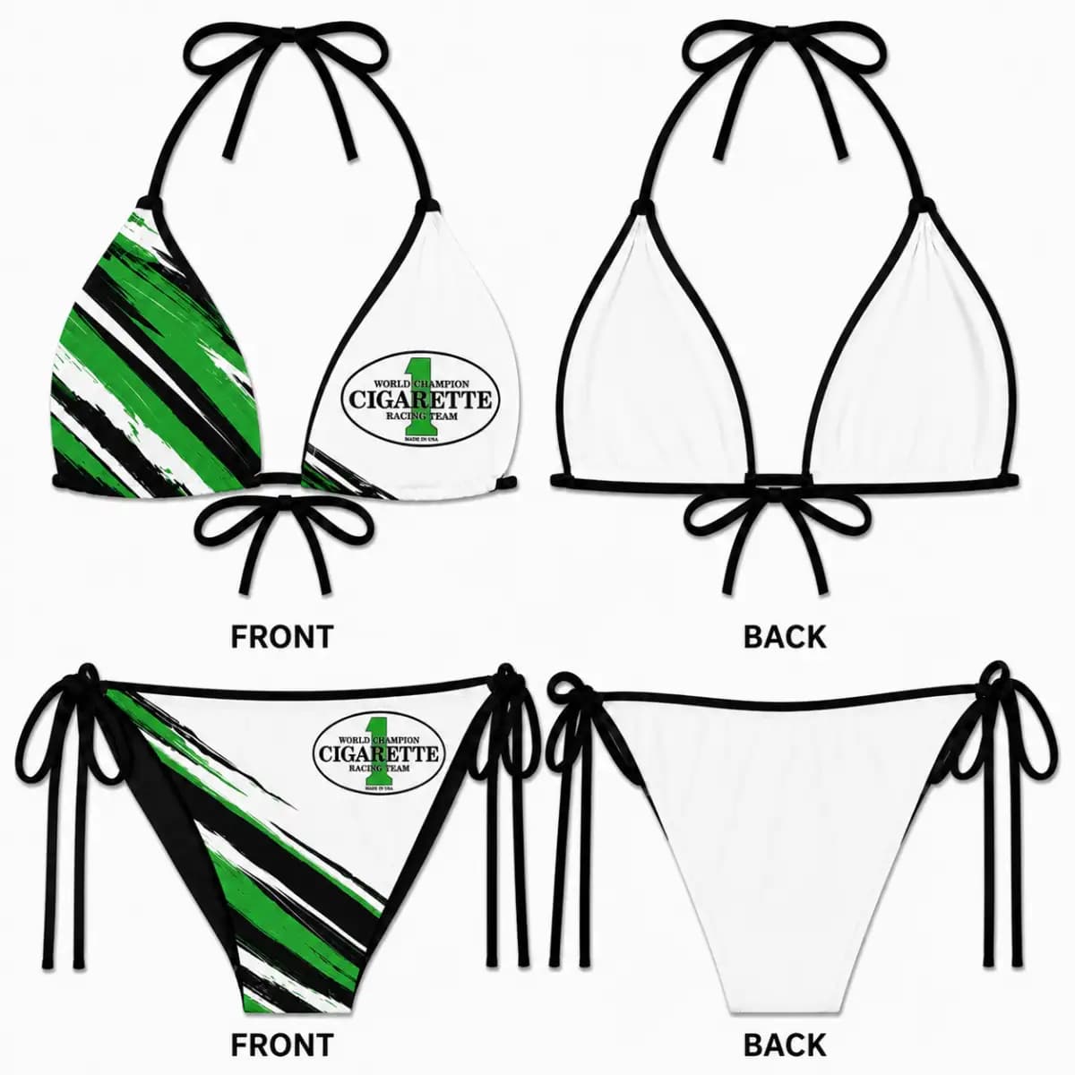 cigarette 107 - Women’s Two-Piece Bikini Set