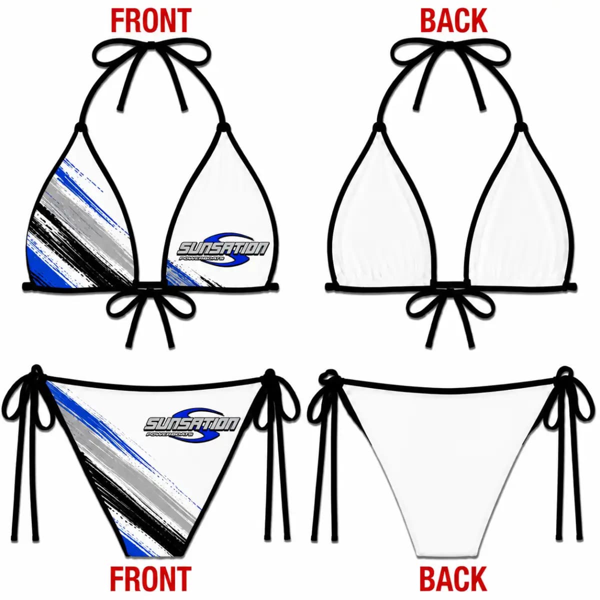 sunsation 38 - Women’s Two-Piece Bikini Set