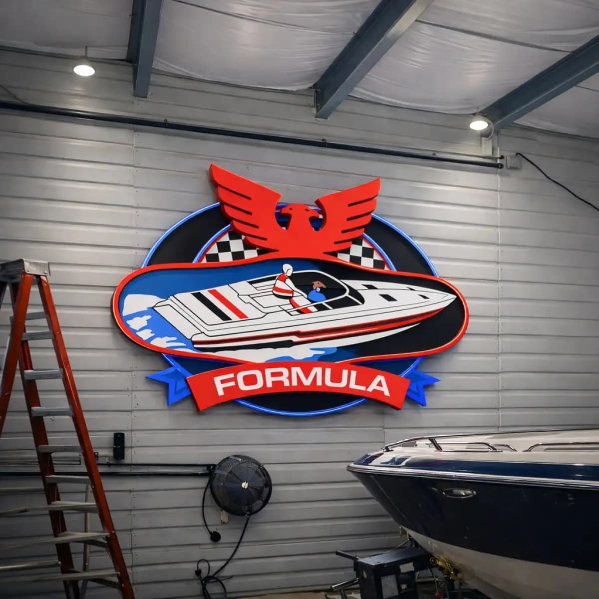 formula LED 6 - Custom LED Neon Logo Sign