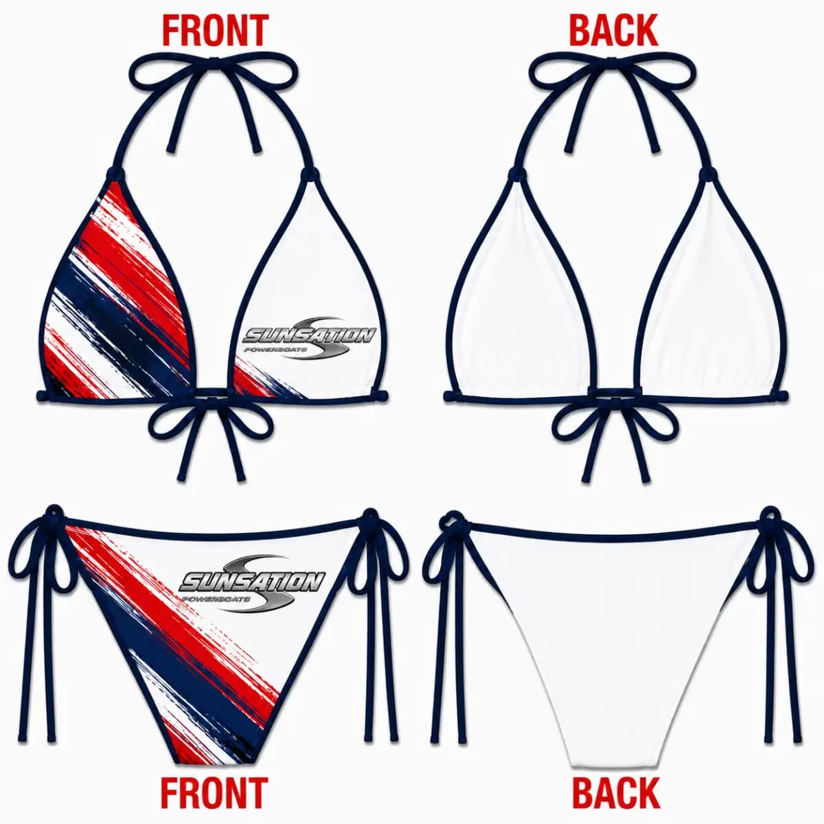 sunsation 34 - Women’s Two-Piece Bikini Set