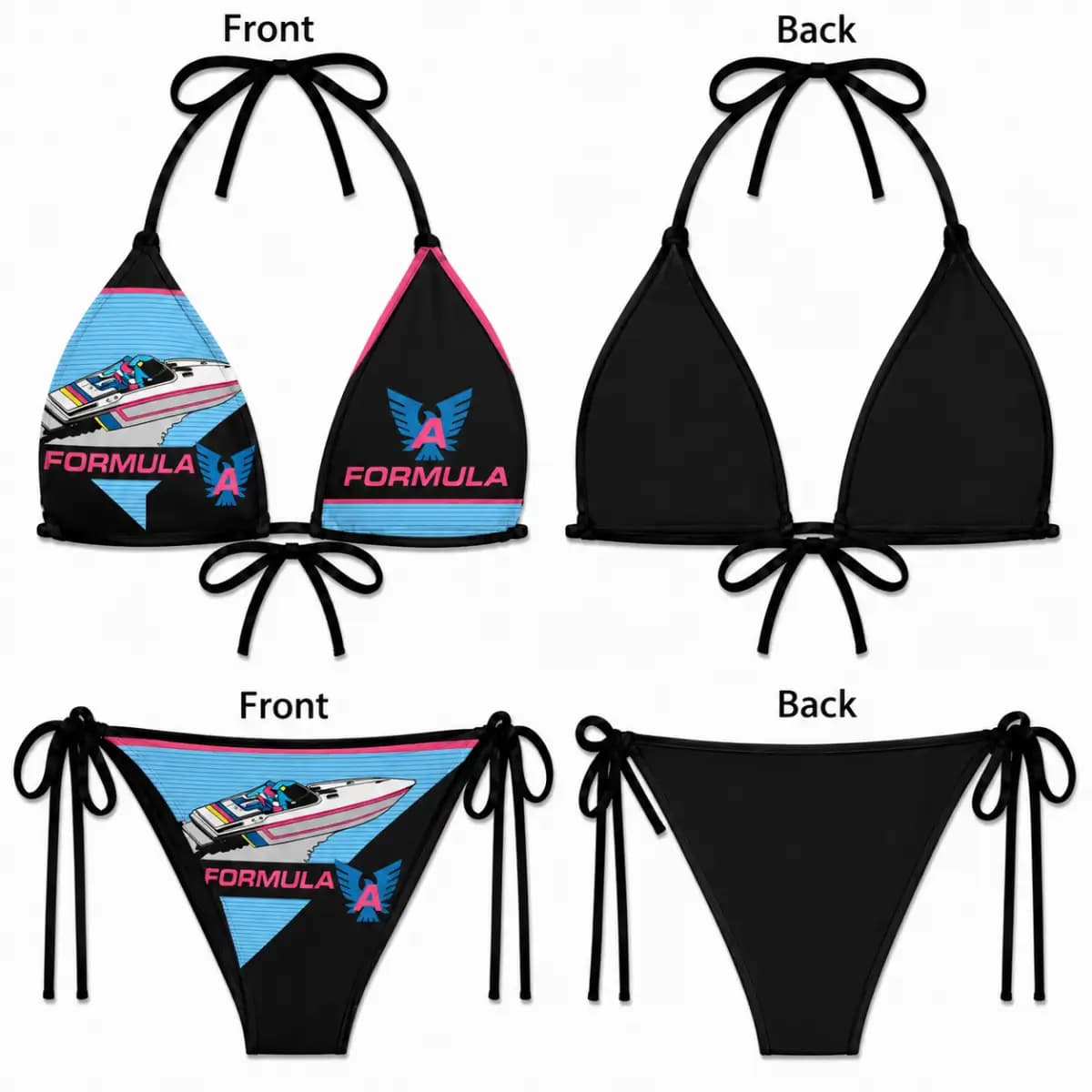 formula 91 - Women’s Two-Piece Bikini Set