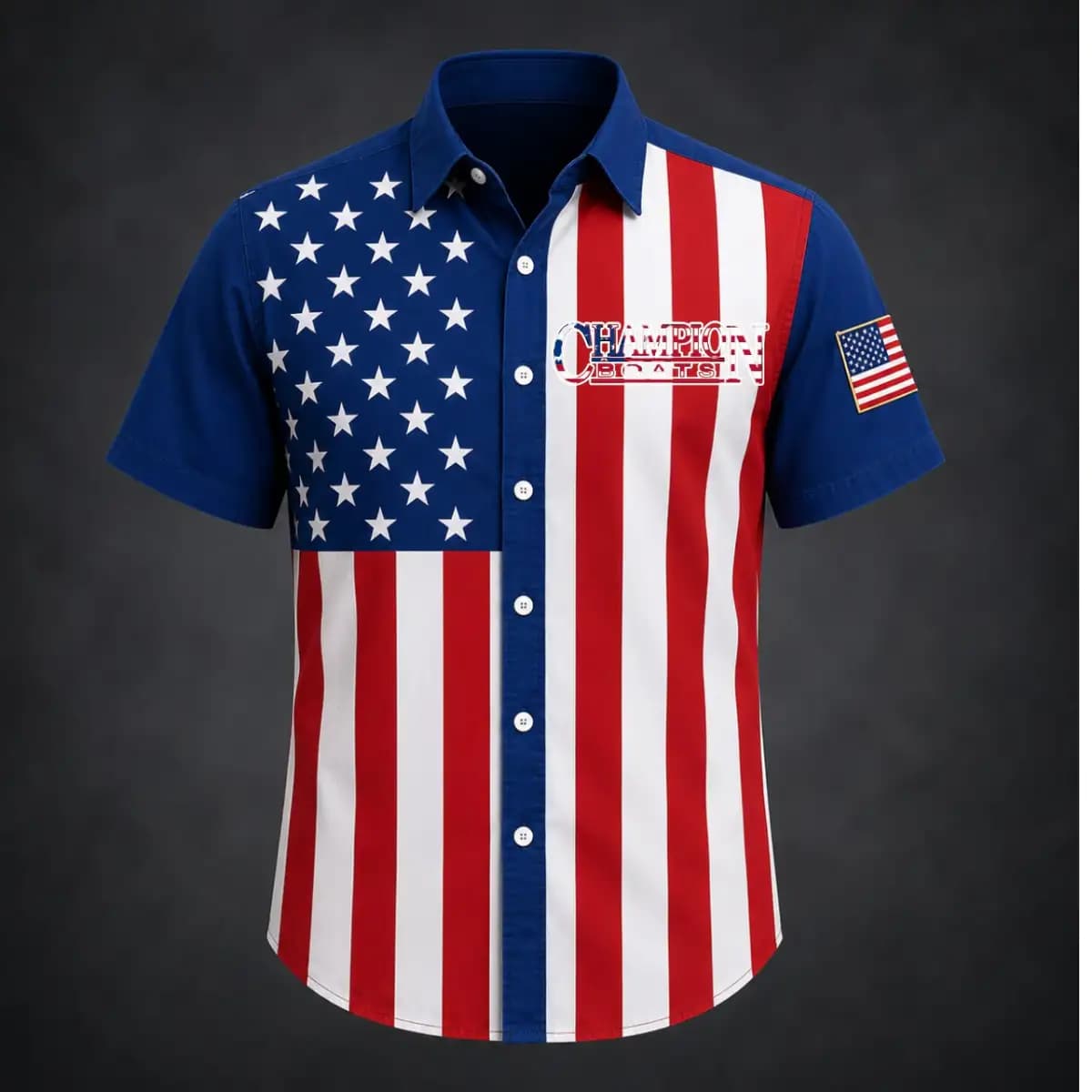 CHAMPION 48 - Premium Hawaiian Shirt