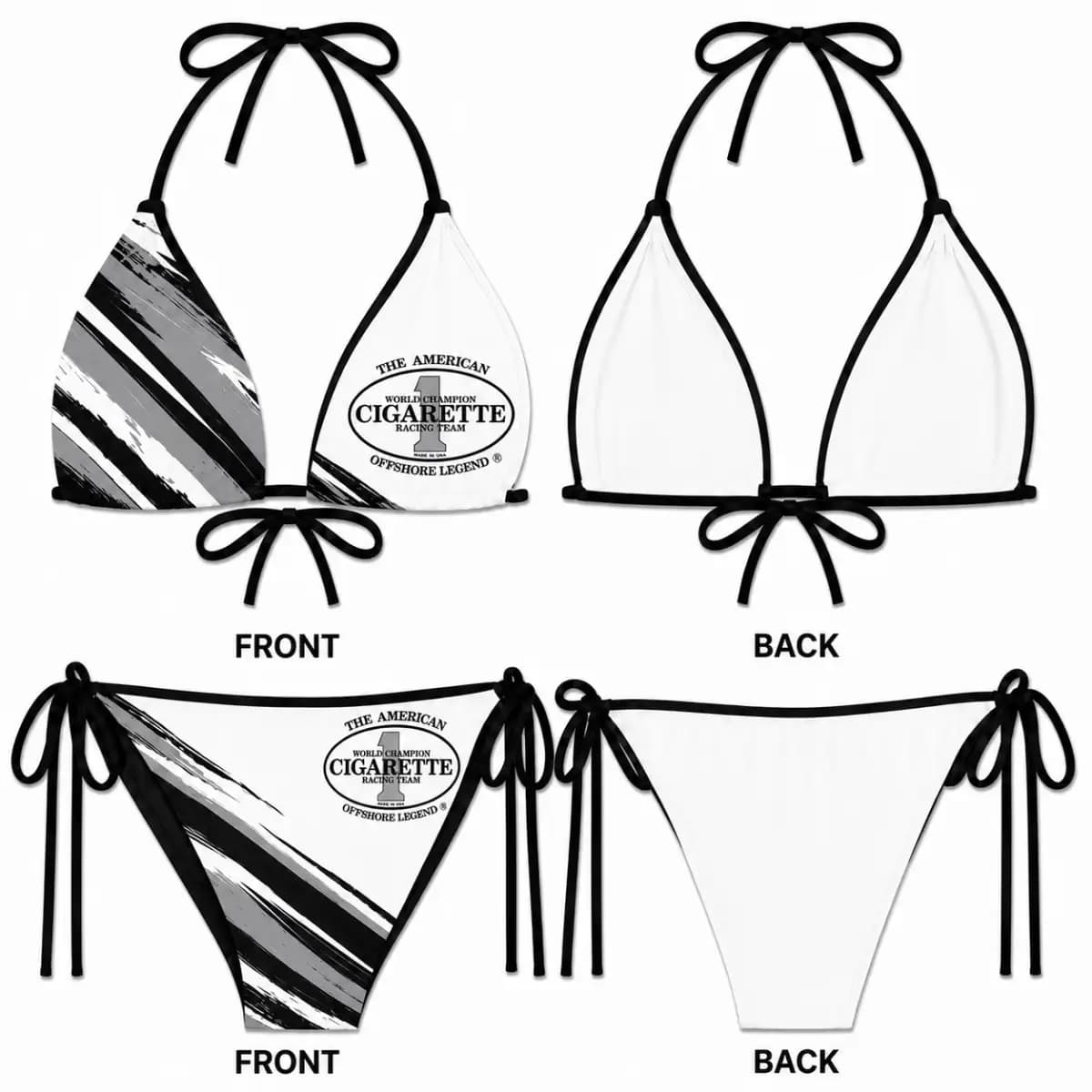 cigarette 110 - Women’s Two-Piece Bikini Set