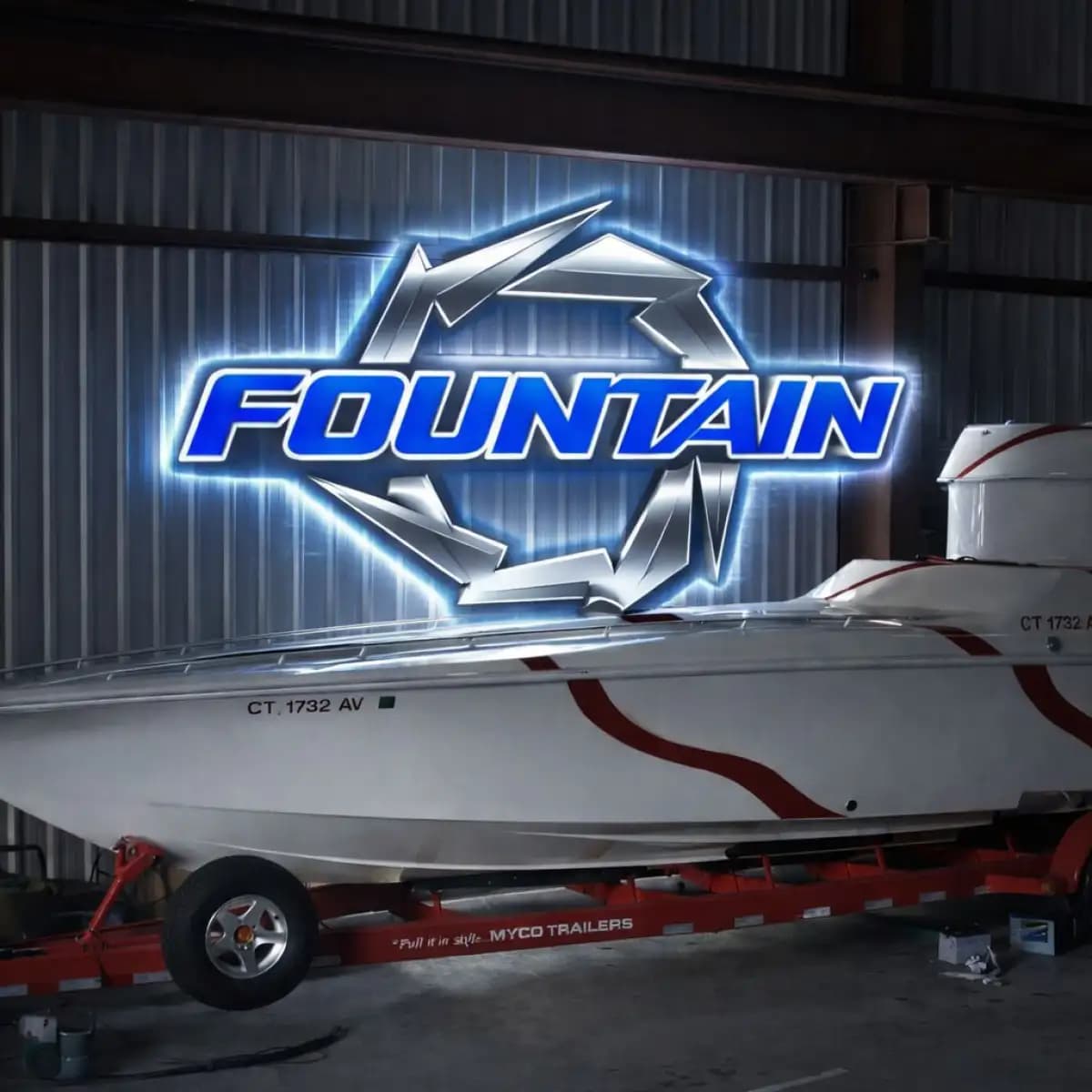 Fountain LED 4 - Custom LED Neon Logo Sign