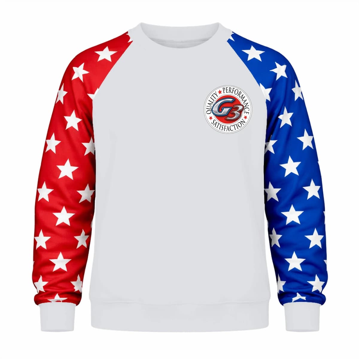G3 - Unisex Flag Raglan Sweatshirt