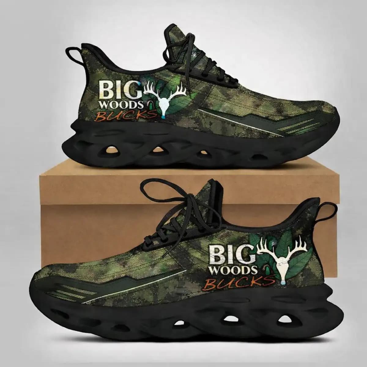 Big Woods Bucks Max Soul Shoes Sneakers For Men And Women - Max Soul Shoes