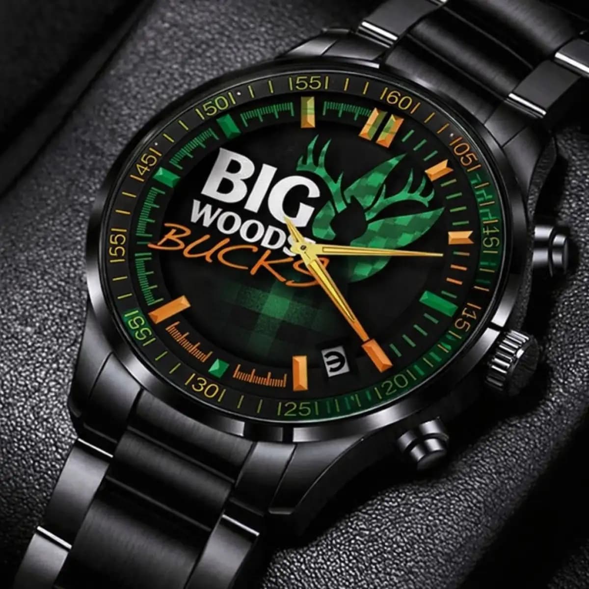 Big woods bucks Premium Stainless Steel Watch. - Premium Stainless Steel watch