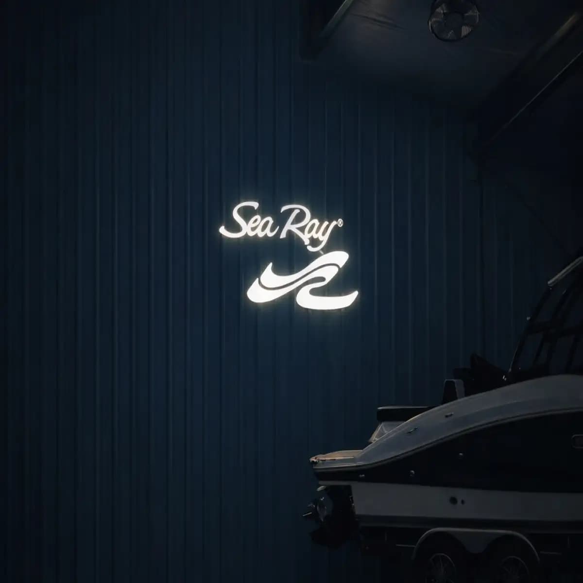 Sea Ray boats1 - Custom LED Neon Logo Sign