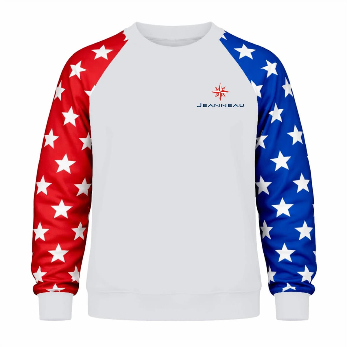 Jeanneau 1 - Unisex Flag Raglan Sweatshirt