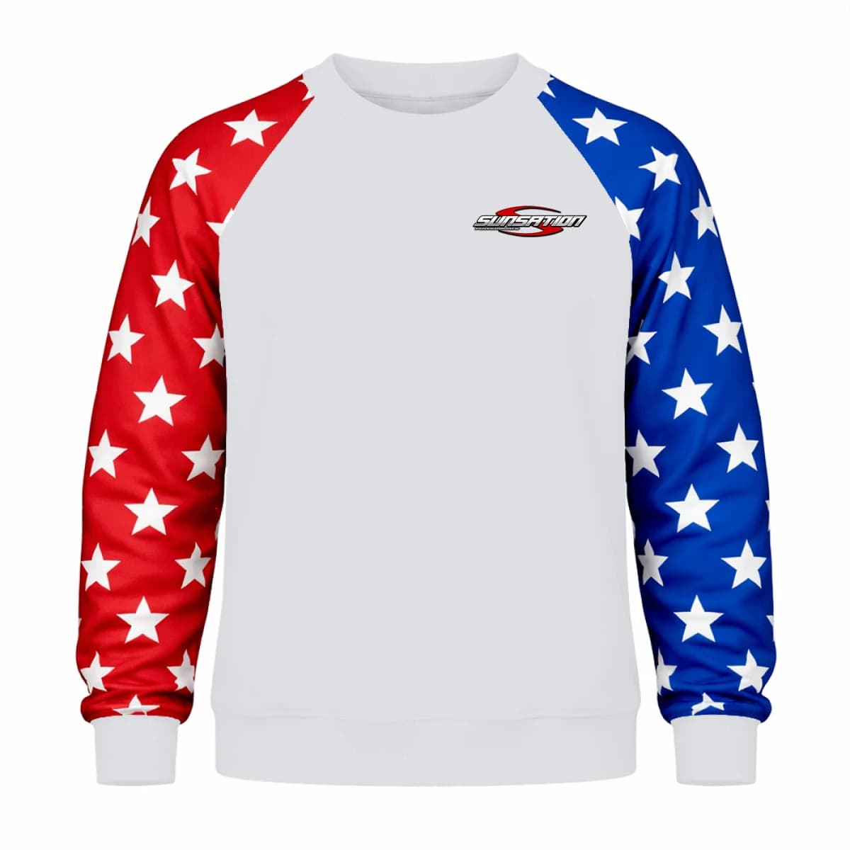 sunsation 5 - Unisex Flag Raglan Sweatshirt