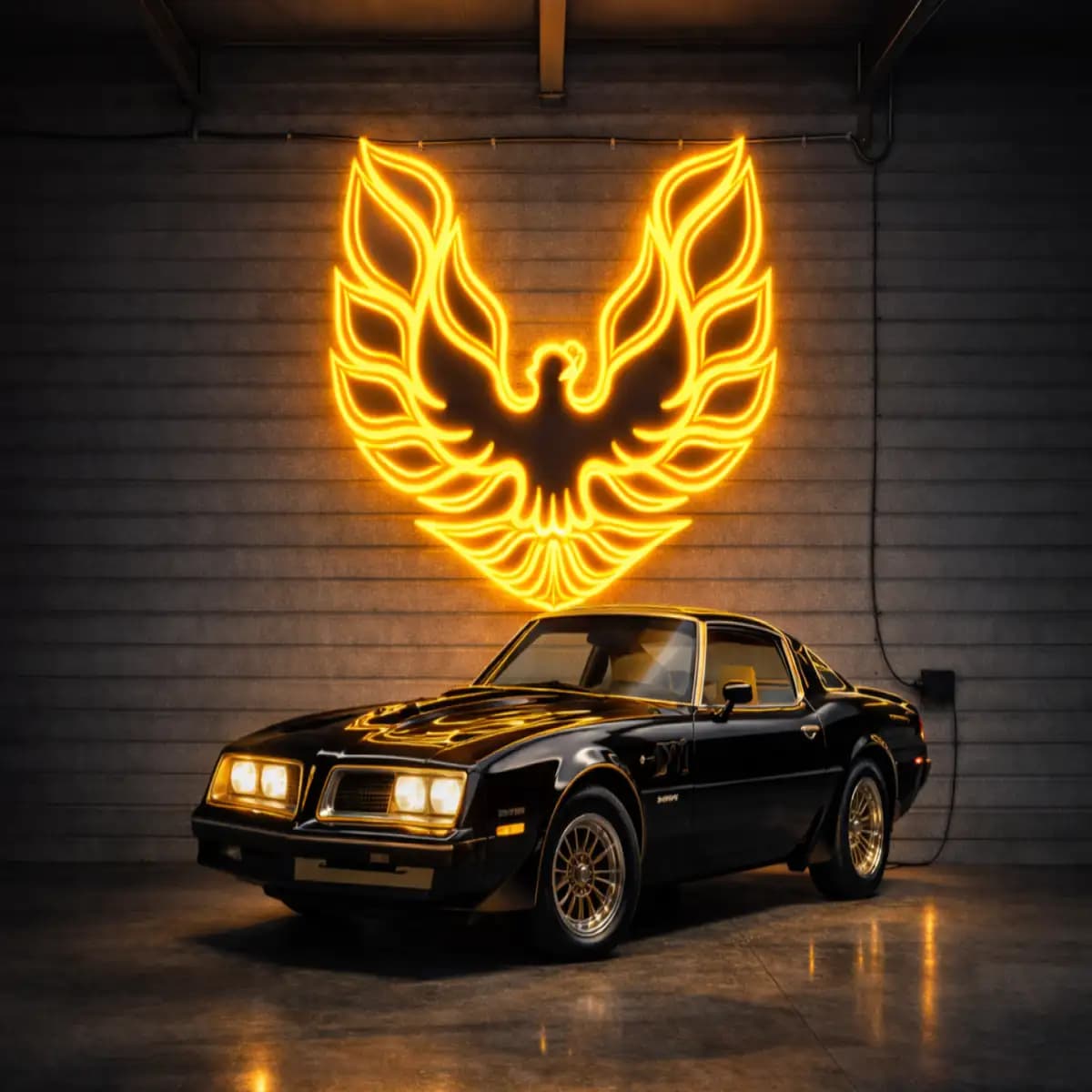 Trans am LAD -1 - Custom LED Neon Logo Sign