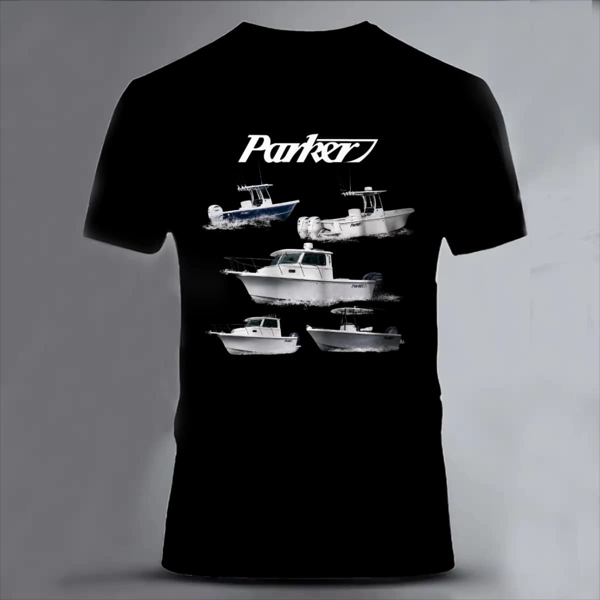 Parker boat 0024 - Unisex Classic Short Sleeve T-Shirt