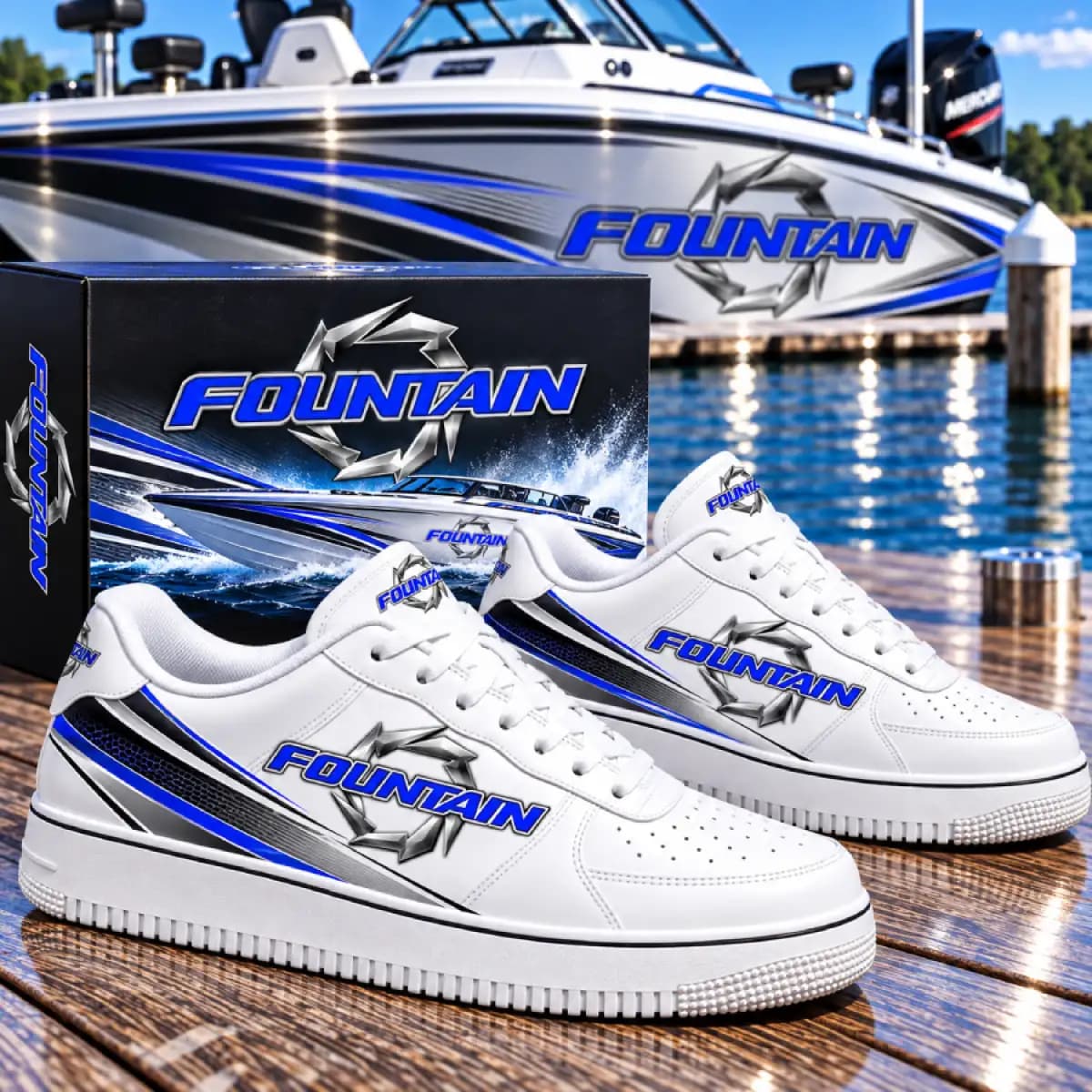 FOUNTAIN 140 - AF Low Top Leather Shoes