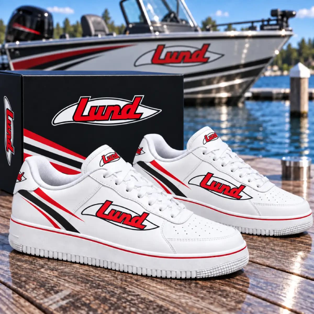 LUND 35 - AF Low Top Leather Shoes