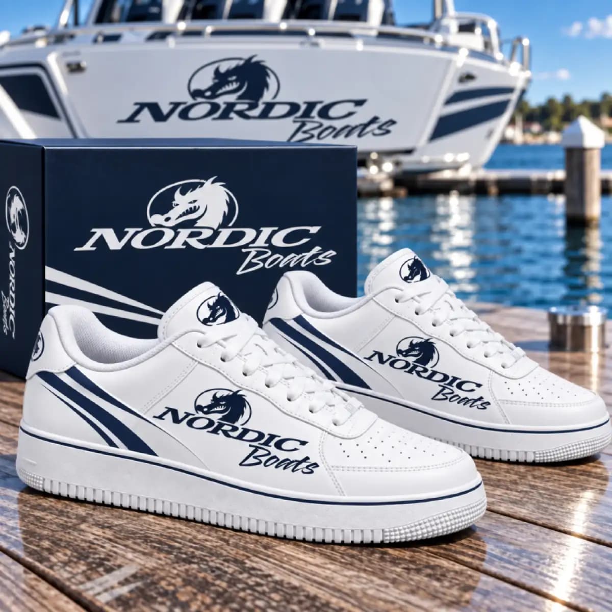 NORDIC 34 - AF Low Top Leather Shoes