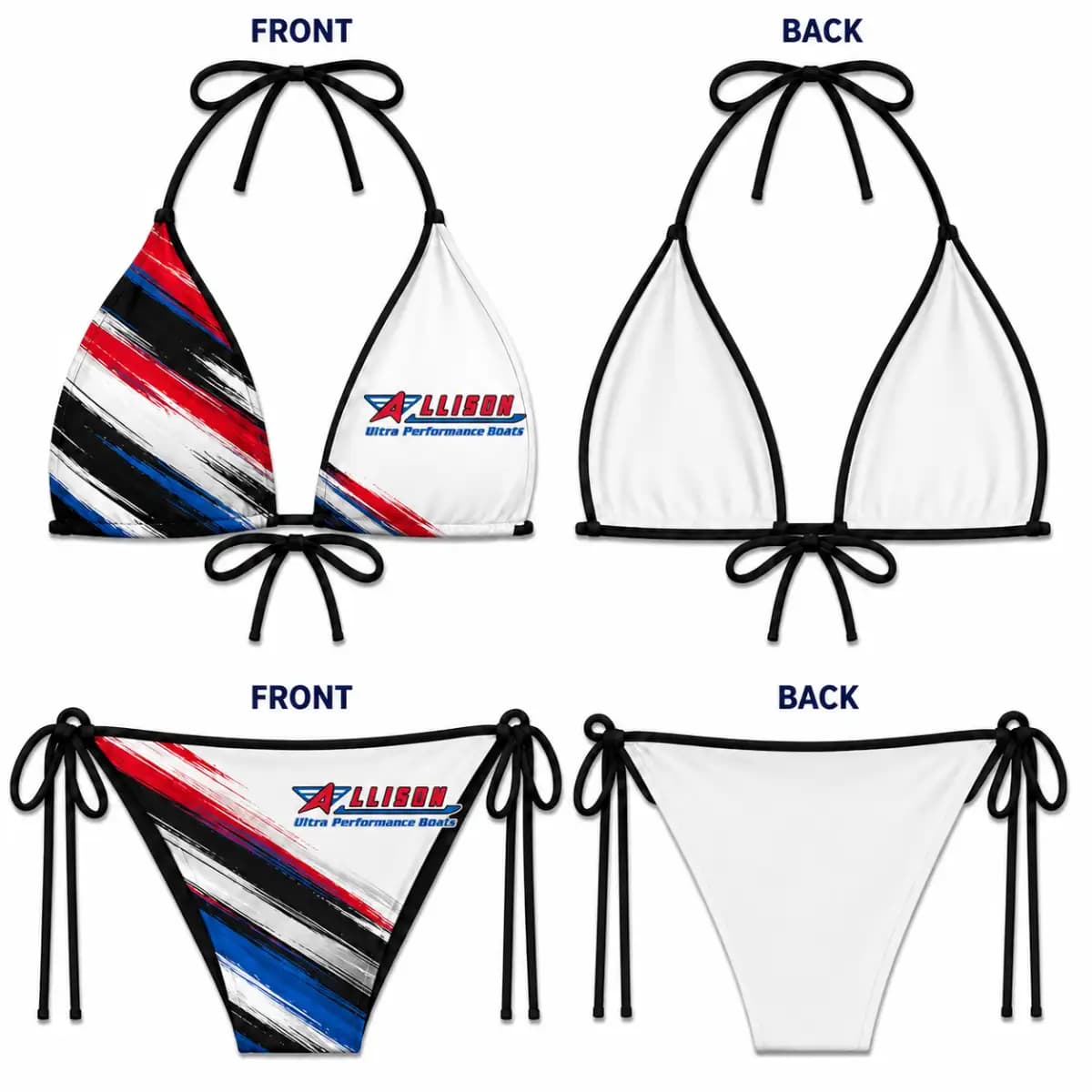 Allison 61 - Women’s Triangle String Bikini