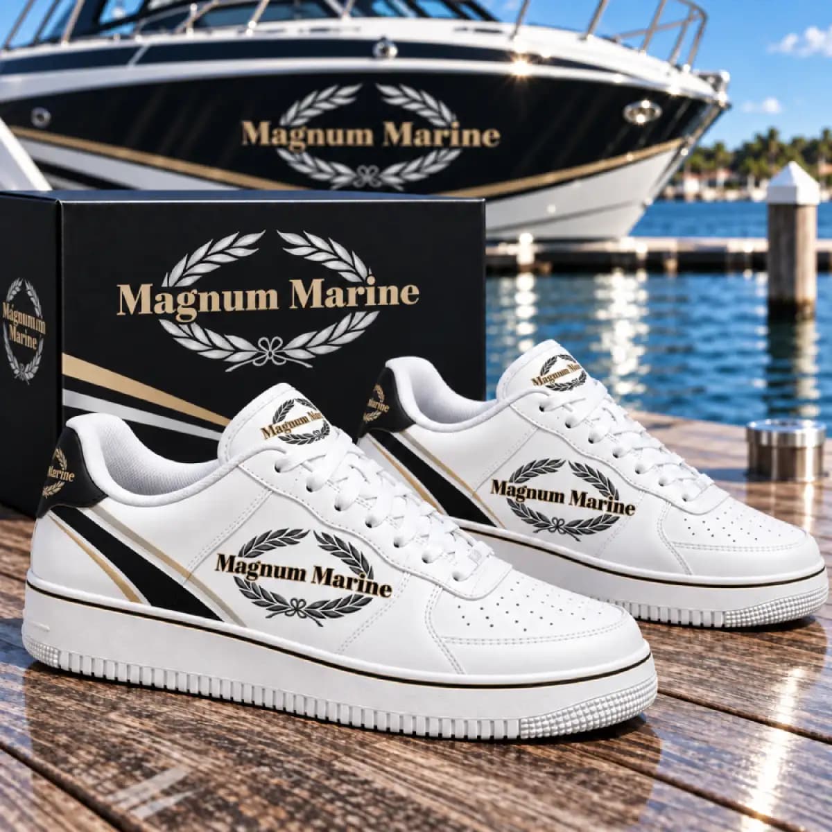MAGNUM MARINE 22 - AF Low Top Leather Shoes
