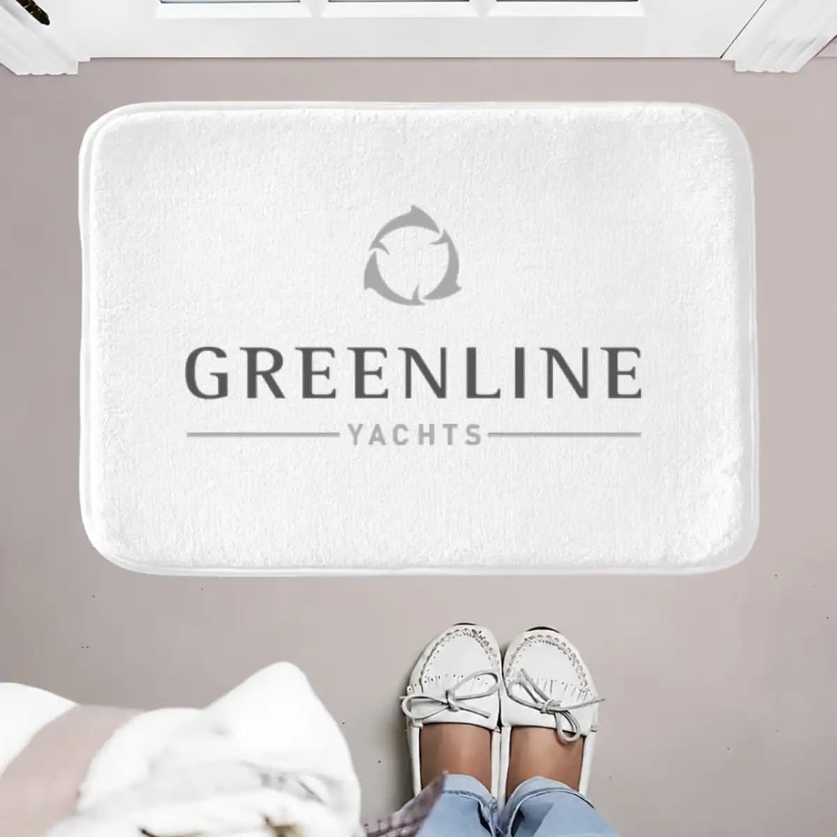 greenline 2 - Custom Doormat