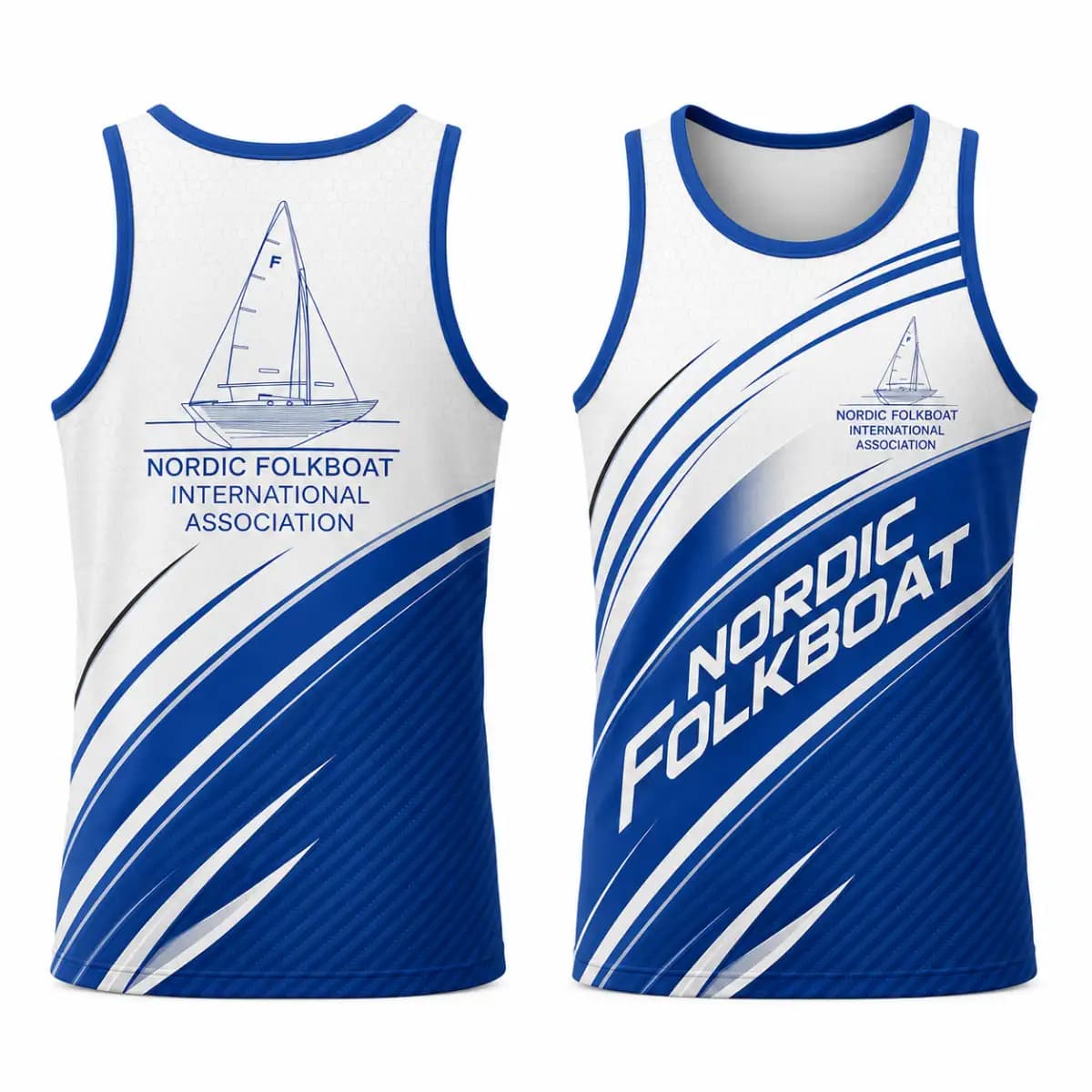 Nordic Folkboat 1 - Premium Men’s Tank Top
