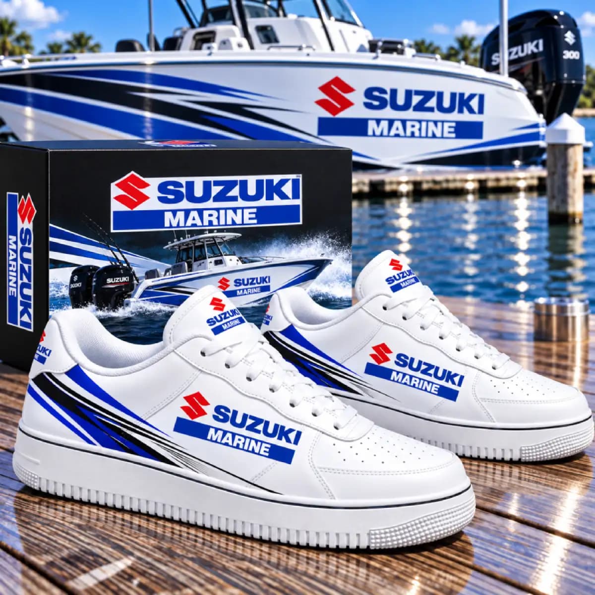SUZUKI 8 - AF Low Top Leather Shoes