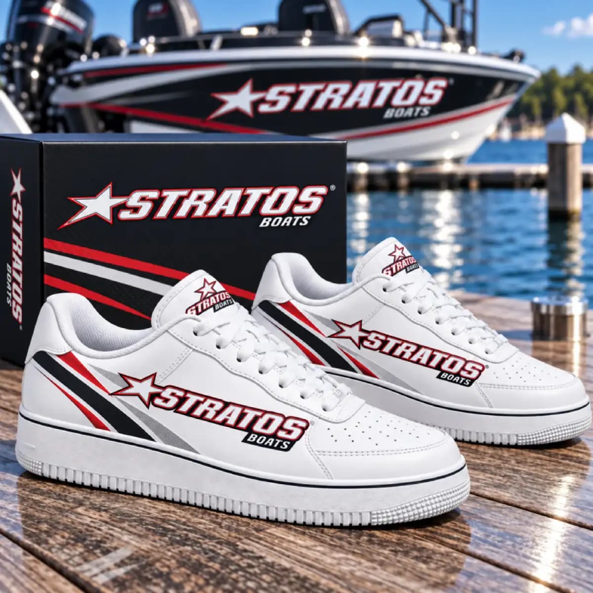 STRATOS 40 - AF Low Top Leather Shoes