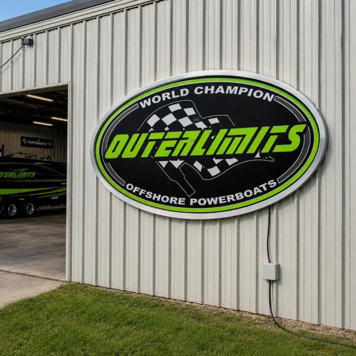 Outerlimits 25 - Premium Custom LED Neon Logo Sign