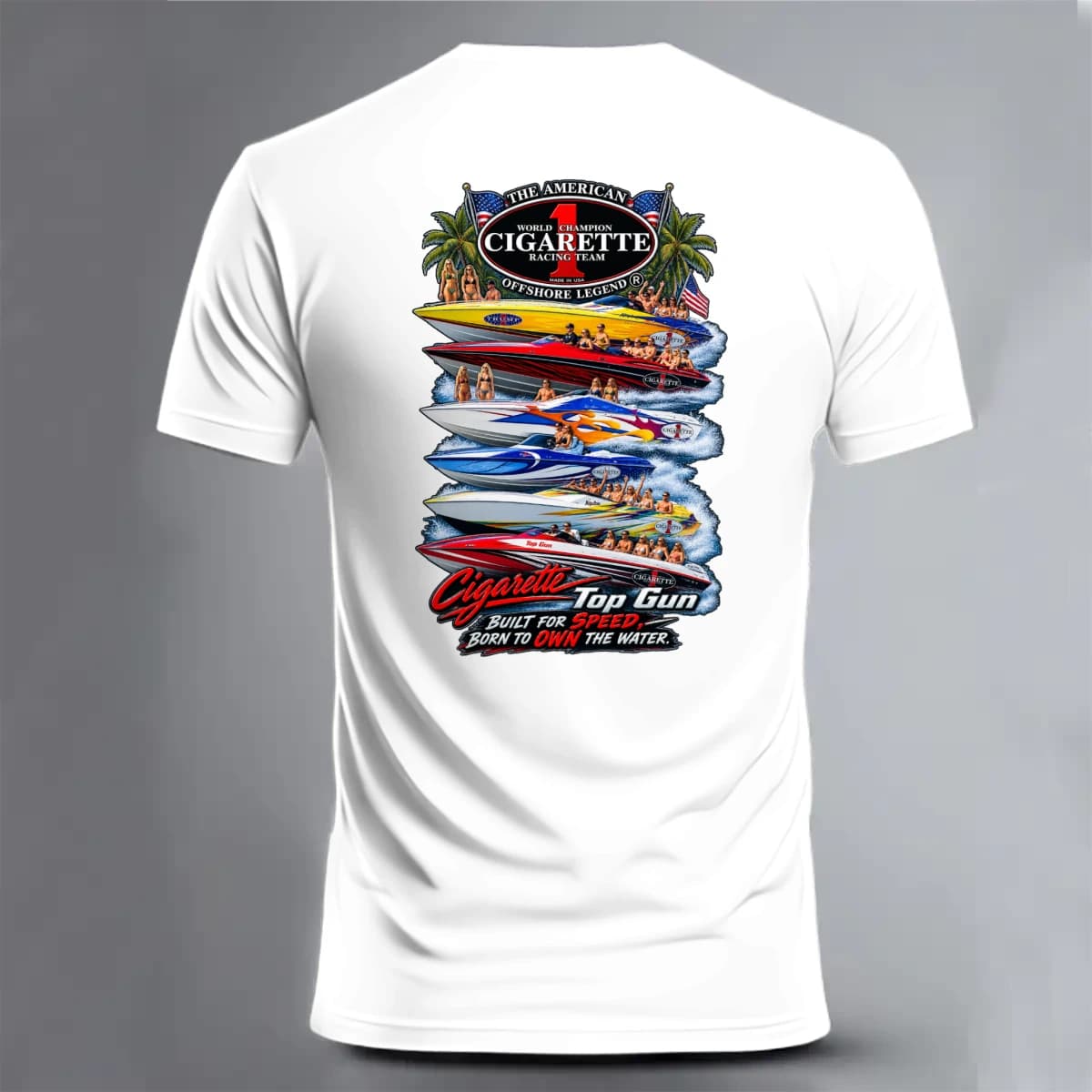CIGARETTE 125 - Unisex Classic Short Sleeve T-Shirt
