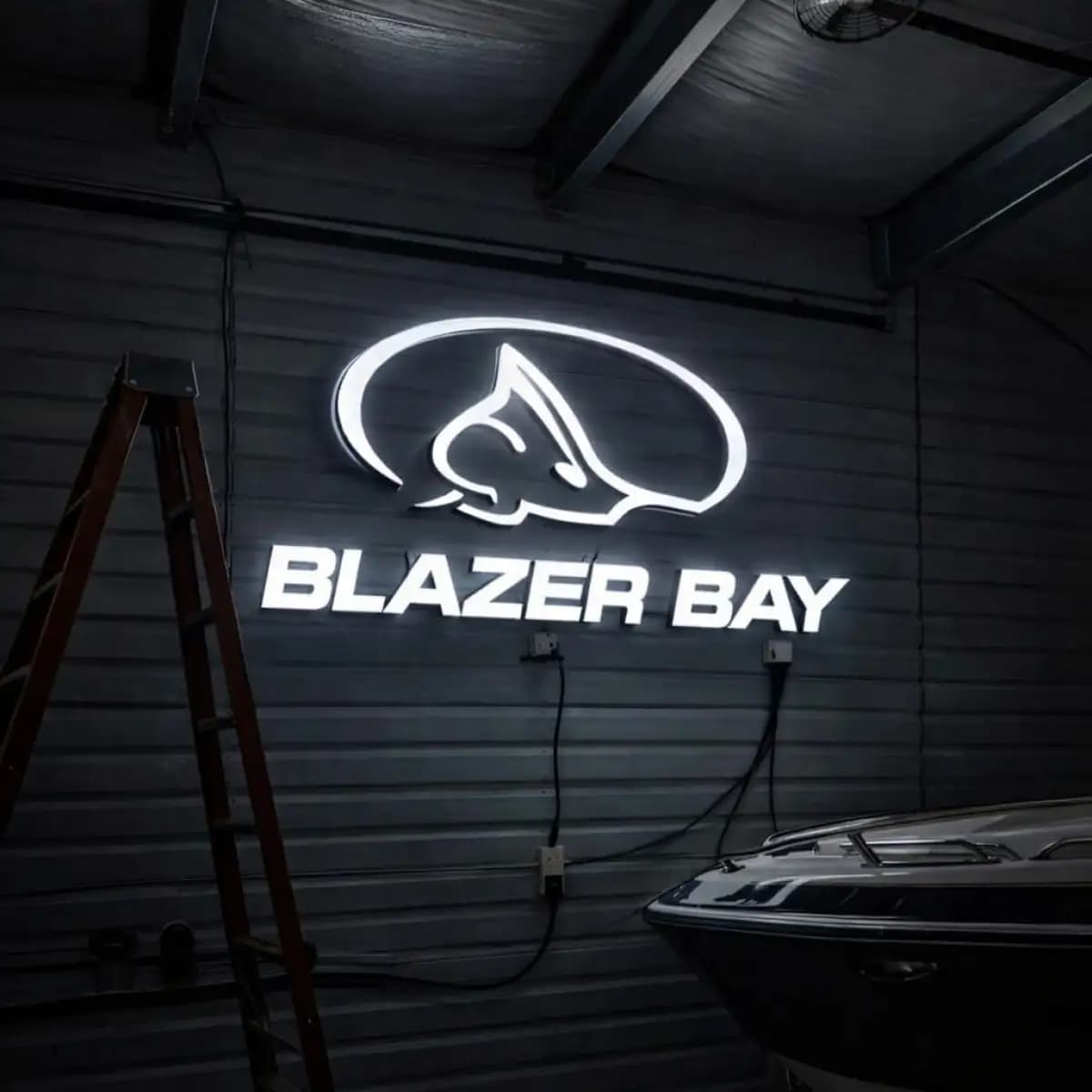Blazer Bay Boats - Premium Custom LED Neon Logo Sign