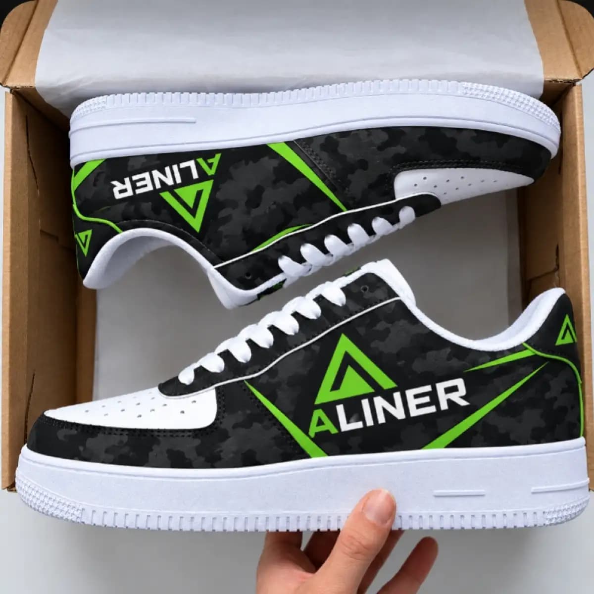 Aliner Air force shoes - AF Low Top Leather Shoes