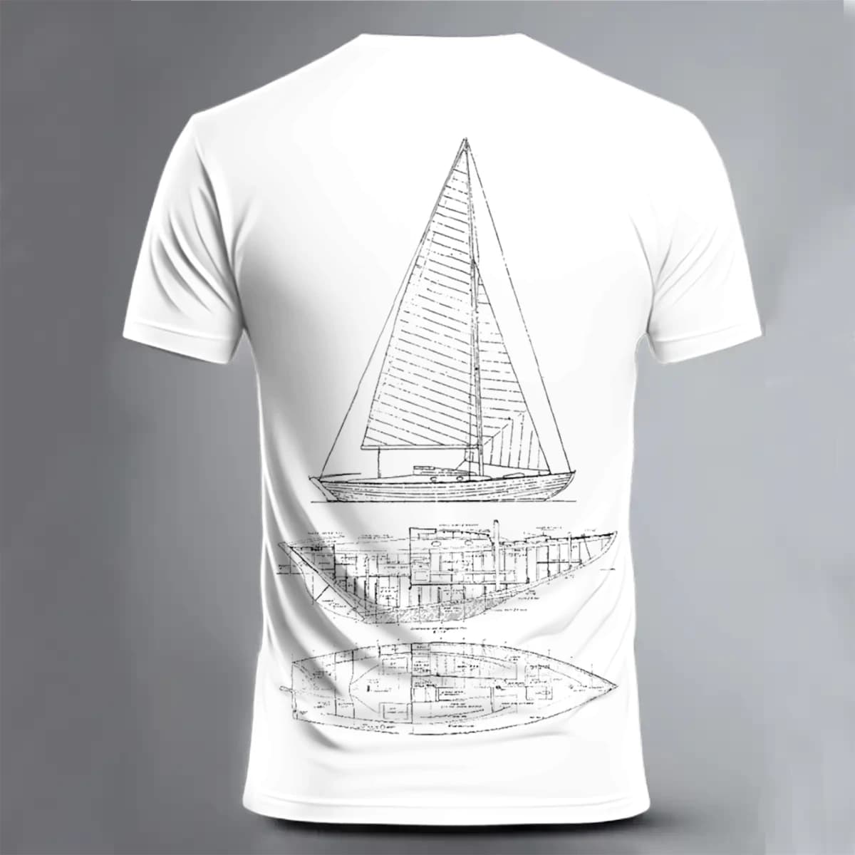 folkboat 1 - Unisex Classic Short Sleeve T-Shirt